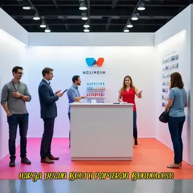 Harga Desain Booth Pameran Bondowoso